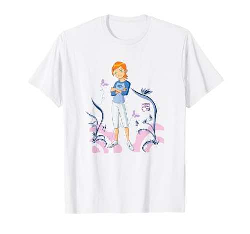 Ben 10: Alien Force Kid Gwen Tennyson Growing Flowers T-Shirt