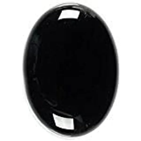 Piedra preciosa Sulemani Hakik natural 8,25 ratti ágata negra de colección