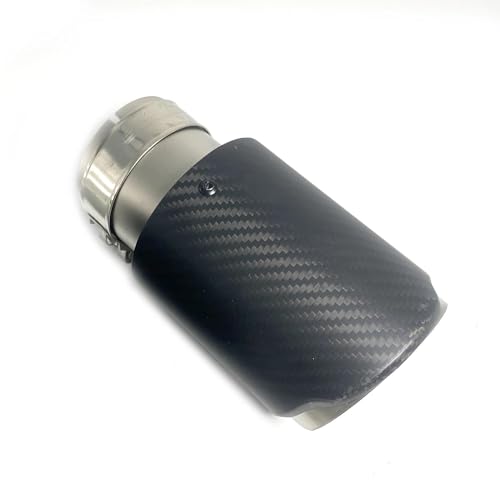 Boquilla de escape universal para coche: soluciona el tubo oxidado con acero mate ID 67