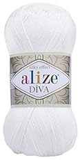 Image of Alize Diva Silk Effect. Brand catalog list of Alize. 