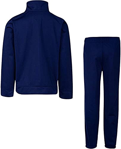 Nike Little Boys Therma Dri-Fit 2 Piece Tracksuit (Blue(66E130-U9J)/W, 12 Months)2