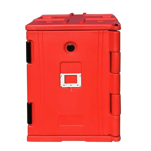 Calentador de alimentos para catering con asas laterales elásticas y hebillas, fácil transporte para reuniones familiares, cantinas, restaurantes