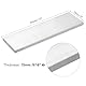 QUARKZMAN Quadratischer Aluminium Flachstab, 9/16 dick, 3 Breite, 10 Länge, Aluminiumstab 6061 Aluminium Flachplatte, 15 x 75 x 254mm T6511 Vollmaterial, Neuware