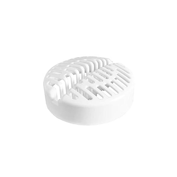 Trapflex Set - Ablaufgarnitur Viega Tempoplex 6963 + Haarsieb + Gleitmittel | Chrom Abdeckung | Hohe Ablaufleistung – Bild 5
