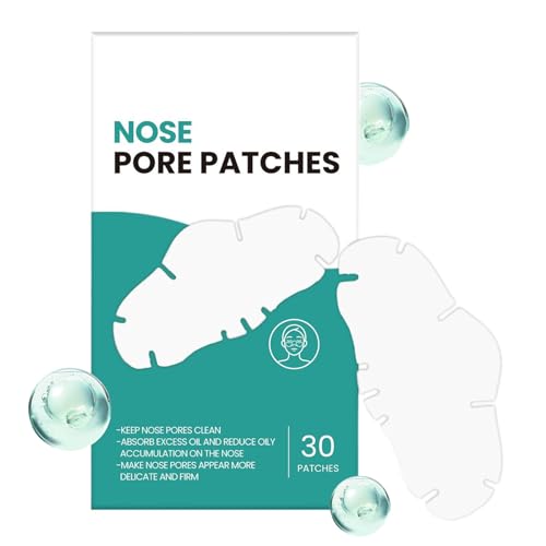Tiras Para Poros Nasales | 30 Hojas de Belleza y Limpieza Profunda,Parches Faciales Y Nasales Para Poros Y Granos - Para Uso Diario, Noche, Piel Sensible, Grasa, Seca, Mujeres,