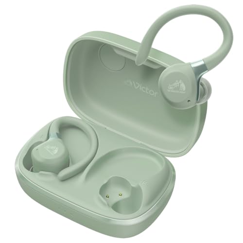 Victor ワイヤレスイヤホン HA-EC77T ブラック Victor(オーディオ) Victor ノイキャン搭載 防水 防塵 イヤー