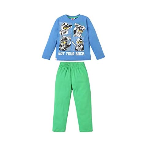 LEGO Girls' Blue Pyjama Set for 4 Years Cover