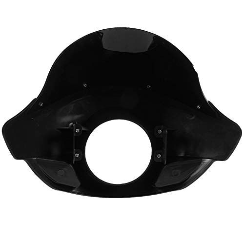 image for Krator Universal Blackout Windshield Headlight Fairing Compatible with