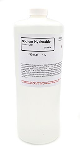 Sodium Hydroxide Solution, 1.0M, 1L - The Curated Chemical Collection