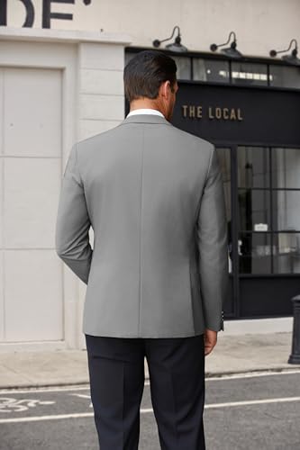 COOFANDY Men's Casual Blazer Lightweight Suit Jacket Slim Fit Sport Coats for Men3