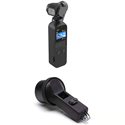 Best Cyber Deals 🔥 DJI Osmo Pocket + Waterproof Case - 3-Axis Gimbal Image Stabilization (1/ 2.3 Inch Sensor with 80 ° Field of View and F2.0 Aperture, Video Recording up to 4K Ultra HD at 60 fps)