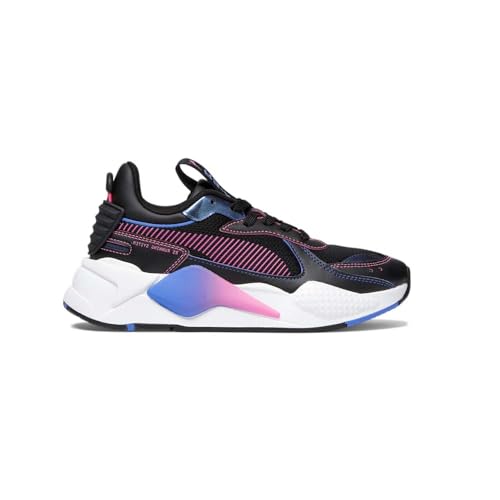 PUMA Kids Girls Rs-X Cosmic Girl Lace Up Sneakers Shoes Casual - Black