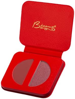 BESAME Classic Eyeshadow Duo, Plum Dandy Shimmer and Matte Talc-Free Eye-Shadow Palette, Vintage-Inspired Burgundy Pink-Purple Eye Makeup for Brown or Green Eyes, Small & Travel-Friendly Besame Cosmetics Classic Shadow Duos - Plum Dandy - Shimmer + Matte Eyeshadow Palette, Vintage-Inspired Purple Eye Shadow Makeup Palette, Talc Free Eye Makeup Eyeshadow Palette