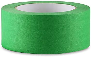 Lichamp Wide Green Painters Tape 2 inch, 1pc Medium Adhesive Green Masking Tape, 1.95 inches x 55 Yards