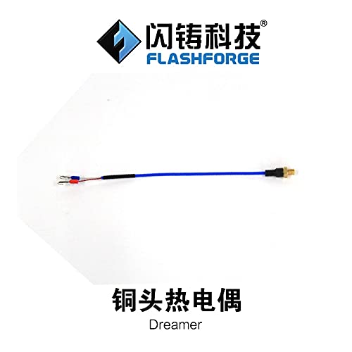 Lysee 3D Printer Parts & Accessories - Thermocouple for Flashforge Dreamer 2/Inventor - (Size: 1 Piece)
