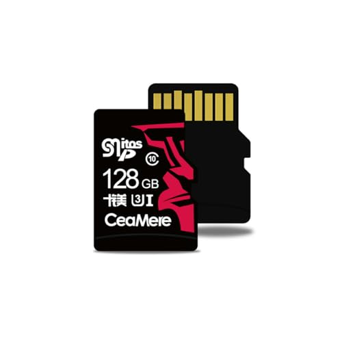 MicroSDJ[h 128GB UHS-I V30 ő95MB/sec 3D MLC NAND̗p AS`bv microSDXC 300x SDJ[hϊA_v^ USBJ[h[_[t