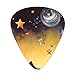 Stars Guitar Picks 12 Pack Bass Picks with Organizer Box Guitar Plectrum Includes Thin Medium Heavy Guitar Picks Ukulele Picks for Bass Acoustic Electric Guitars