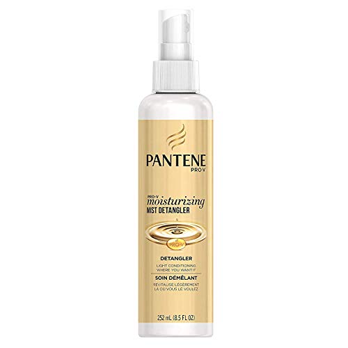 Pantene Pro-V Moisture Mist Hair Detangler Light Conditioning 8.5 oz (Pack of 5)