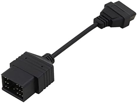 Toyota 17 Pin to OBD 2 Cable 16 Pin Female Auto Diagnostic Tool Connector