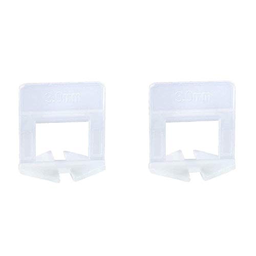 Tile Leveling System Clips - 800 Pcs Clips(1/8" (3mm))