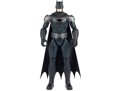 DC Comics Batman 30cm BATMAN Combat-Actionfigur, voll bewegliche Figuren mit 11 Bewegungspunkten, für spannendes Rollenspiel, Spielzeug für Jungen und Mädchen, ab 4 Jahren