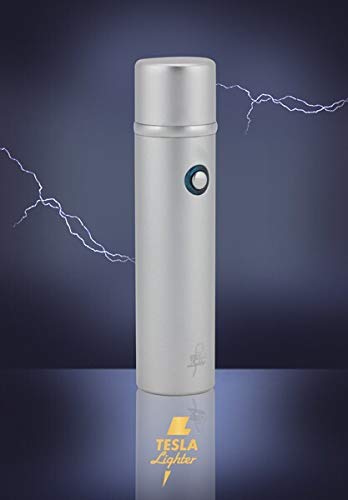 TESLA Lighter T02 Lichtbogen Feuerzeug, Plasma Double-Arc, elektronisch wiederaufladbar, aufladbar mit Strom per USB… – Bild 7