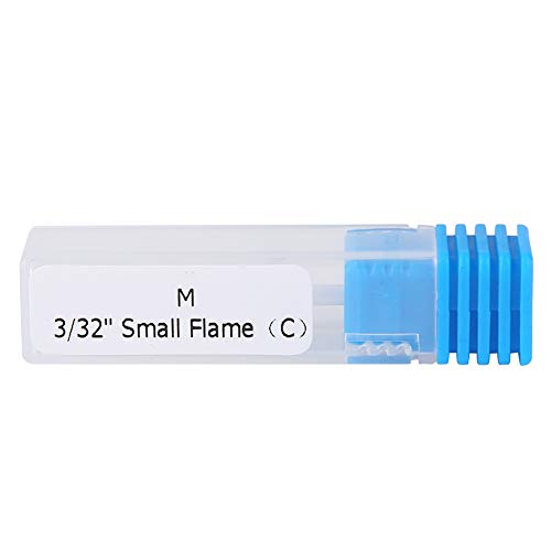 5 Type Ceramic Nail Drill Bits, Nail Drill Bits Polishing Manicure Tools, Cylinder Shape Grinding Head Nail Drill Bit for Manicure Drills Machine(Fire arrow)
