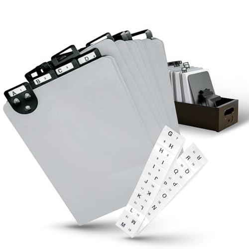 Intercalaires de tableau de presse Martin Yale 14254 pour ranger et trier vos fiches 15x23 cm