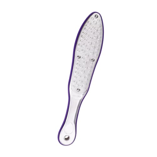 TOGEVAL Escofina Profesional para Pies de Acero Inoxidable Doble Cara Removedor de Callos y Piel Muerta Raspador Seguro y Suave para Reparar Talones Agrietados Mujeres Hombres y Mayores