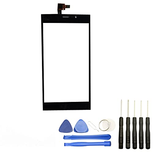 Visiodirect® Vitre écran Tactile Compatible avec Wiko Ridge Fab 4G Noir+ Kit Outils