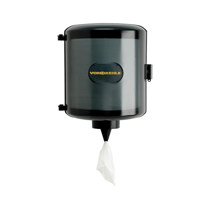 Generic Center Pull Towel Dispenser, Hand Towels, Black (Pack of 3)