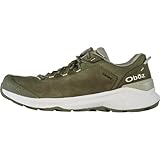 Oboz Men's Cottonwood Low B-Dry Hiking Shoe, Olive Branch, 10 Medium