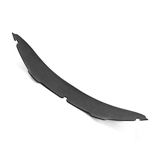 Parabrezza parabrezza moto Wave da 8 pollici per Harley FLHR FLHT FLHX Touring Electra Glide Cruiser (Nero)