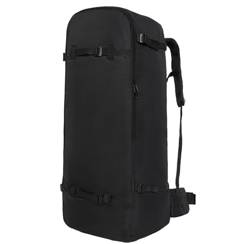 MOUNTTU Paddle Board Bag Multi-Functional Zipper Portable Paddle Board Backpack with Waist Belt Buckle Straps Large Capacity Surfboard Bag for Surfboarding Backpack Surfboard Travel