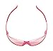 Medspex Pink FL-41 Tinted Safety Glasses Blue Light Sensitivity Men Women Indoor Outdoor Fluorescent Photophobia ANSI Z87.1