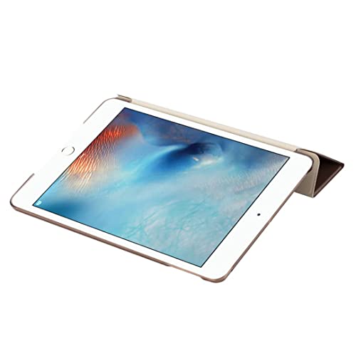 For Apple iPad Pro 9.7 2016 A1674/1675 Smart case Magnetic Stand cover with Wake/Sleep (Gold) - Image 3