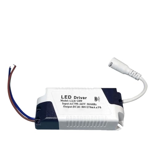 Adaptador de corriente regulador CA a CC para proyectos de iluminacion LED casera y maquetas