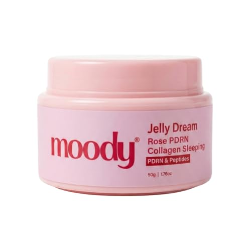 Image of Moody JellyDream Collagen Sleeping Mask for Overnight Hydration & Skin Glow | Jelly Texture Face Mask for Soft, Plump & Smooth Looking Skin | Nourishing Night Face Mask for Daily Skincare Routine