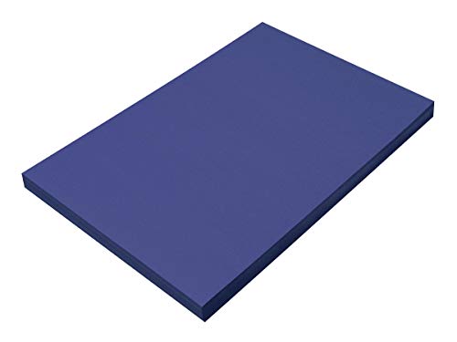 Sunworks Construction Paper, Dark Blue, 12" X 18", 100 Sheets #TOP30