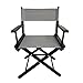 Upone 18''L X 15''W Director Chair Canvas Replacement Cover kit for 18'' Directors Chairs,Movie Chair, Replacement Canvas Seat and Back for Home Director Chair (Gray)