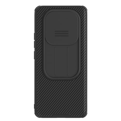 Image of Nillkin Protective Case for Xiaomi Redmi Note 14 Pro Plus (6.67 inch Inch) Camshield Pro Camera Close & Open Double Layered Protection TPU + PC Black Color