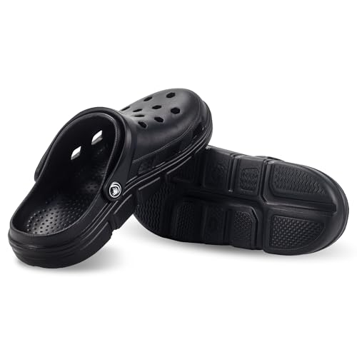 Image of PIMIO Garden Clogs for Women and Men,Slip On Work Shoes with Arch Support,Womens Mens Quick-Dry Water Shoes Casual Sandals,Comfortable Slippers