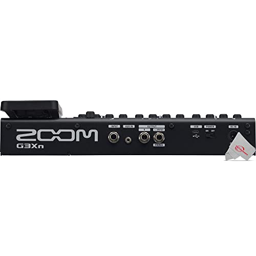Zoom G3Xn Multi-Effects Processor With Built In Expression Pedal + Pig Hog Cables #TOP6