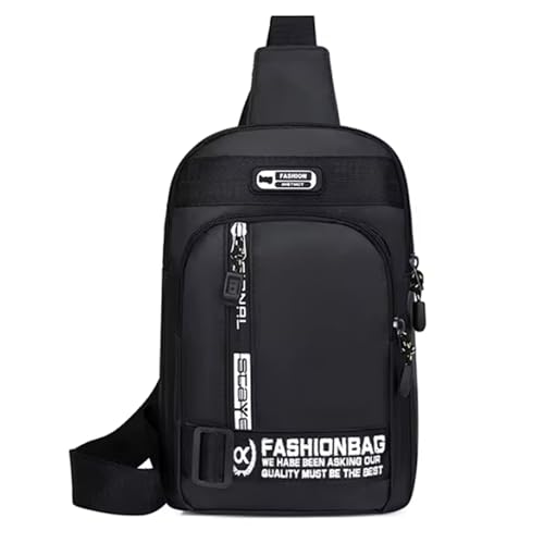Image of SRZ Crossbody Sling Bag | Water Resistant | Glossy Vibrant Colours | Chest Bag Waist Bag | 4 Pockets | Adjustable Shoulder Strap