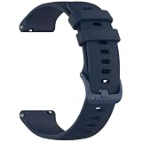 Sundara 18mm Correa deportiva silicona suave compatible Vivoactive 4S/ Vivomove 3S/Venu 3S/Venu 2S/Forerunner 255s/255s Music/265s unisex liberación rápida