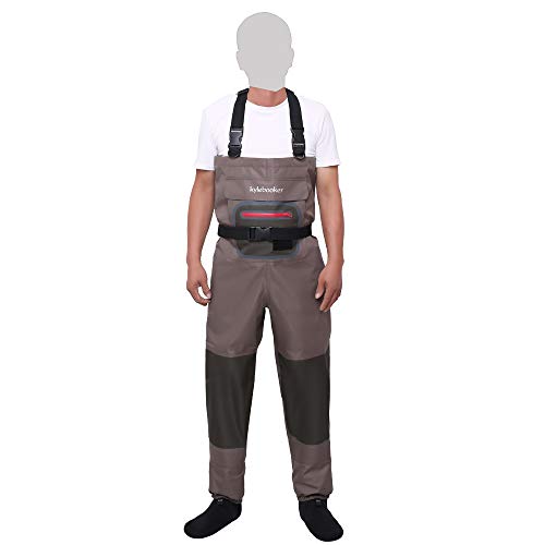 Kylebooker Pesca con Mosca Pecho Wader Vadeador Transpirables Impermeables Waders