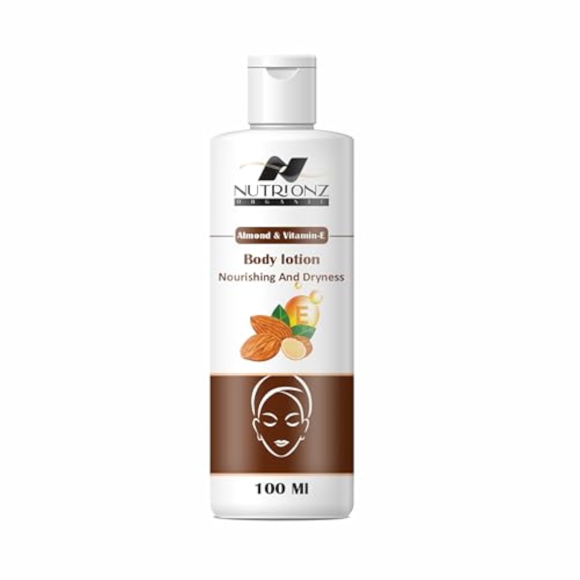 Body Lotion With SPF 15+, Almond & Vitamin E, 100ml