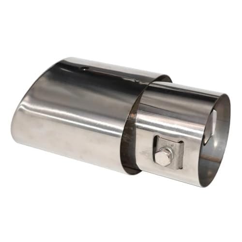 Silenziatore terminale per Subaru per Forester 2008-2012, Acciaio Inossidabile da 63 mm Terminale di Scarico per Auto