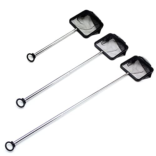 B&K Aquarium Aquasyncro Extendable Premium Shrimp Fish Catch Net Square Telescopic (MFN605(Large))