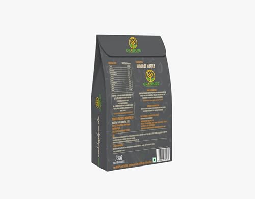 Image of GRABPURE Mamra Almonds /Mamra Badam Dry Fruits- 250 Grams (Pack of 2)
